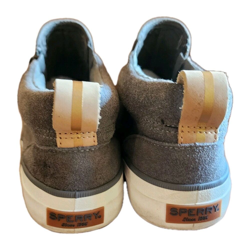 Sperry Topsider Zip Up Sneaker Womans Size 8.5 Grey - Picture 15 of 16
